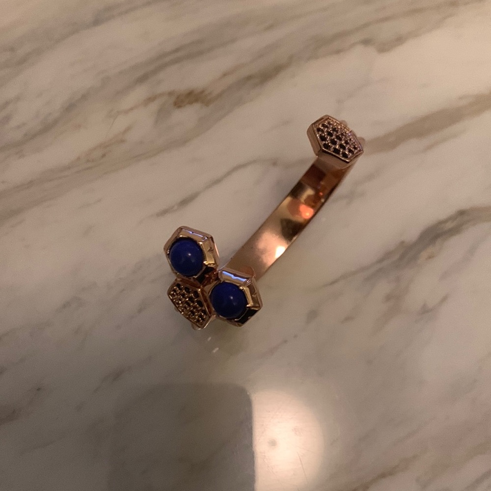 Giles and Brother Rose Gold triple hex cuff